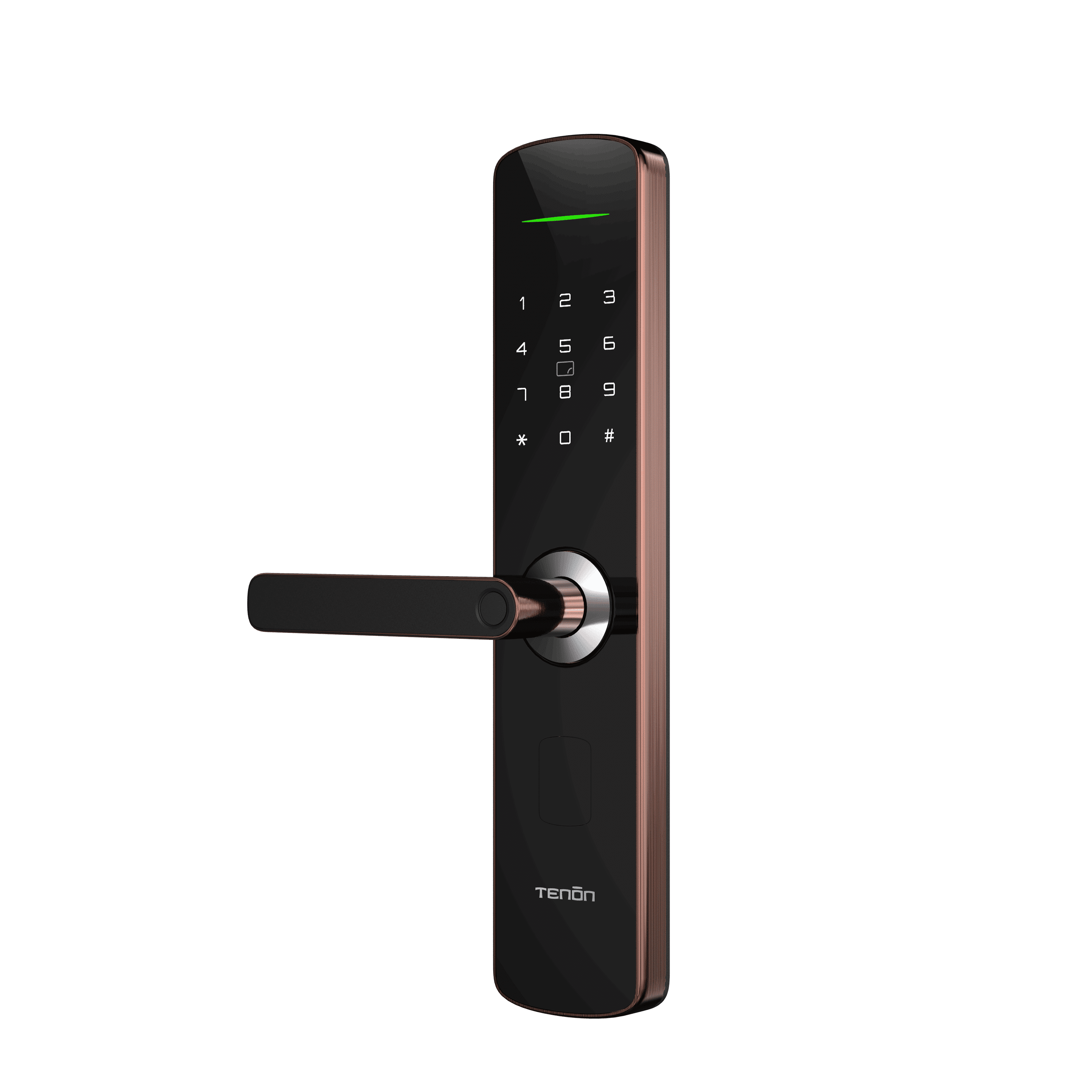 Digital Digital Fingerprint Touchscreen Password Smart Maner Lock