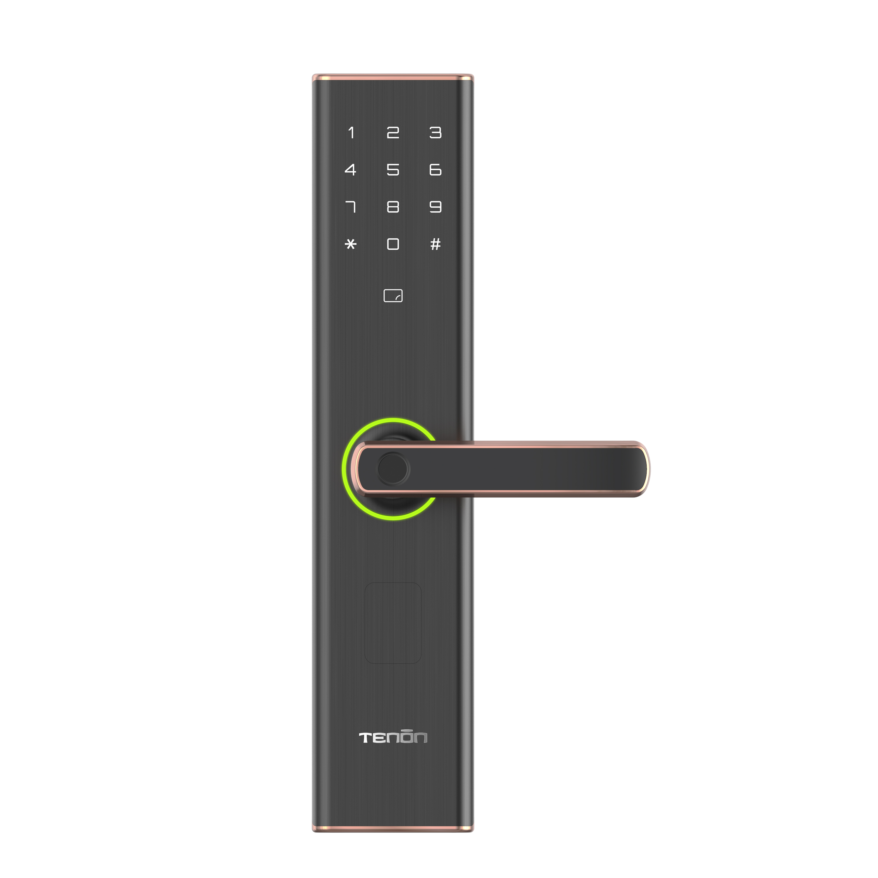 Securitate Amprentă digitală Acces fără cheie Smart Exterior Door Lock